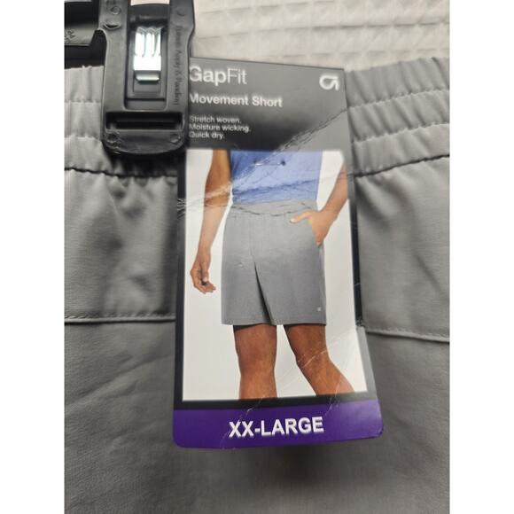 Gap Fit Men’s Movement Short - Size XXL, Ultimate Grey 6181 - Picture 6 of 10